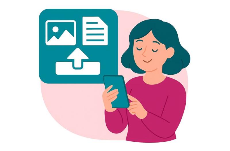 Backup di foto e documenti importanti